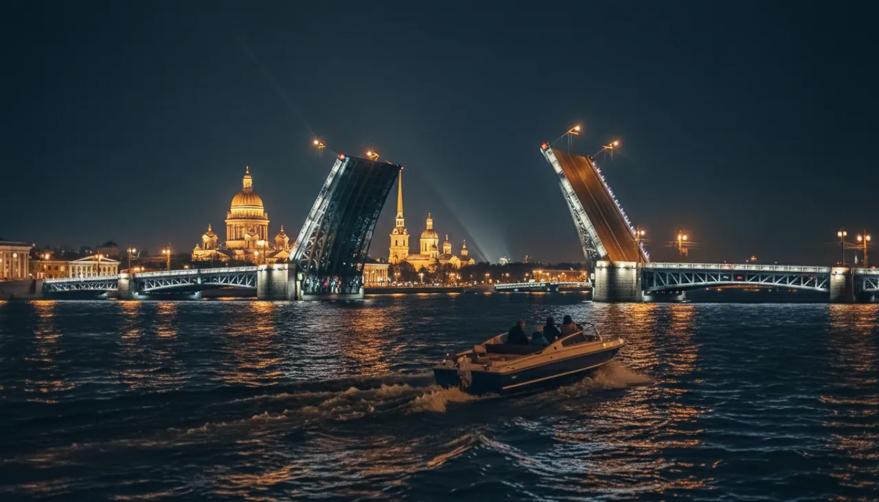 Экскурсия к разводным мостам