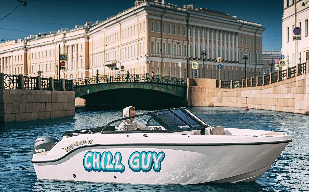 Прокат катера «Чилл Гай / Chill Guy» с капитаном в СПб — фото 15