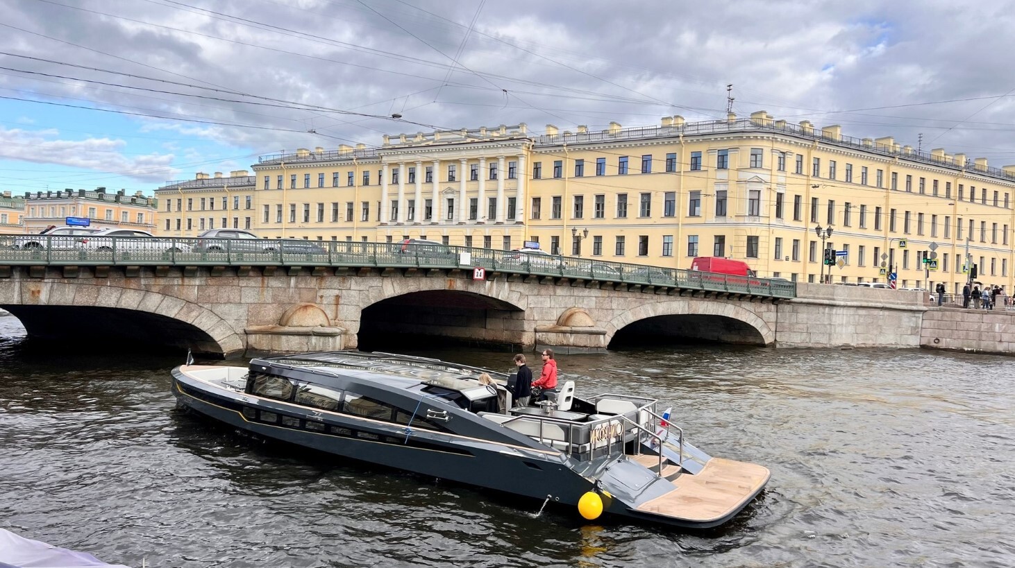 Прокат катера «Инкогнито» с капитаном в СПб