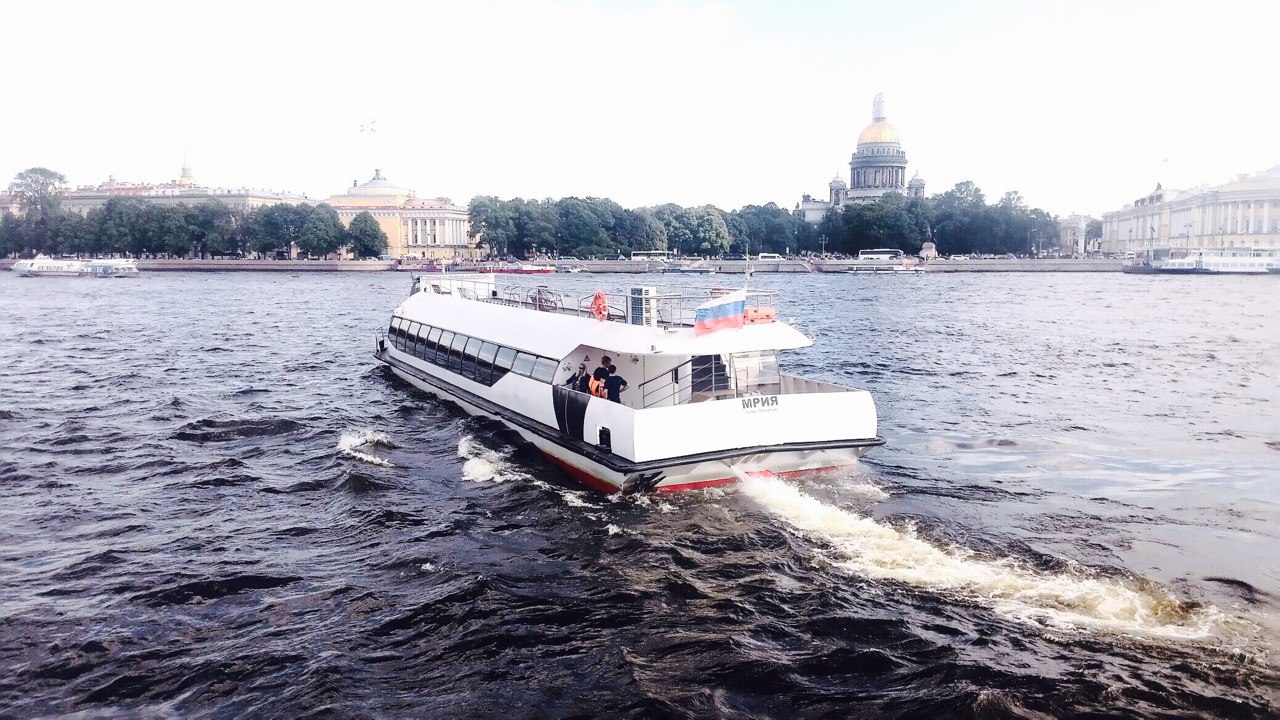 Теплоход «Мрия» — прогулка по Неве — фото 14