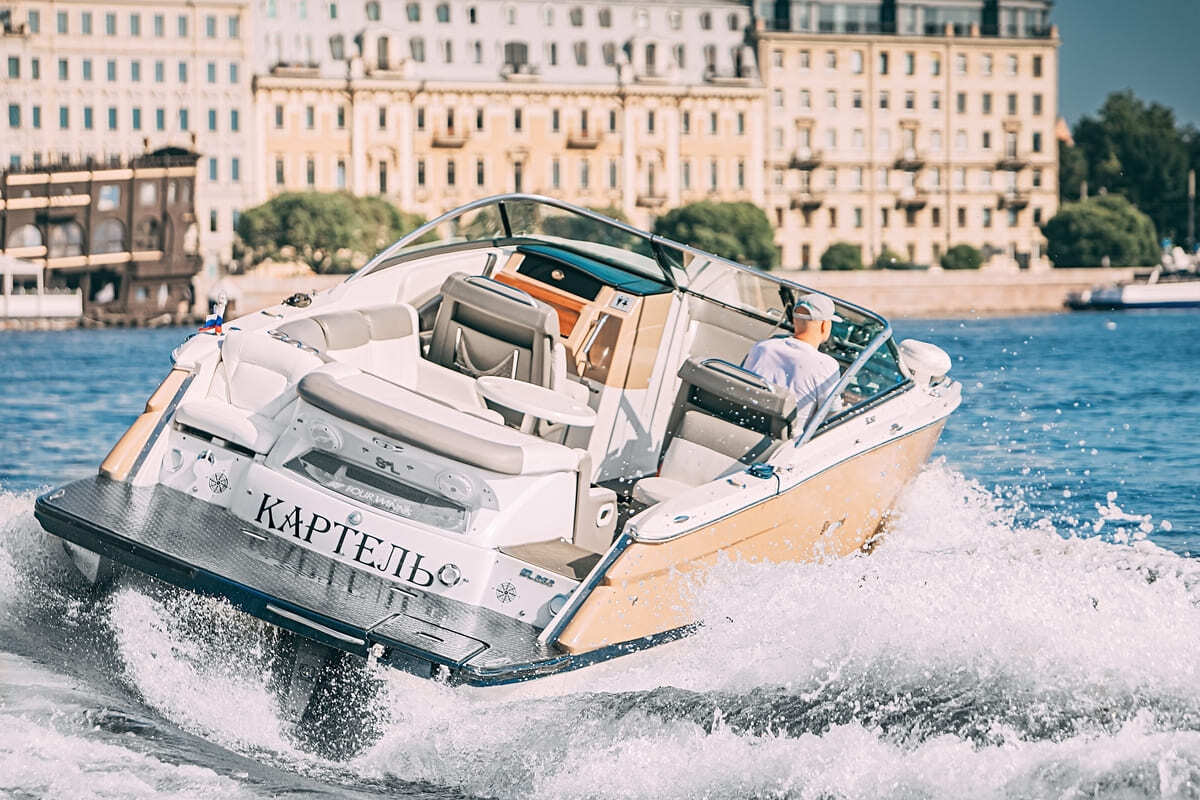 Прокат катера «Картель» с капитаном в СПб — фото 15