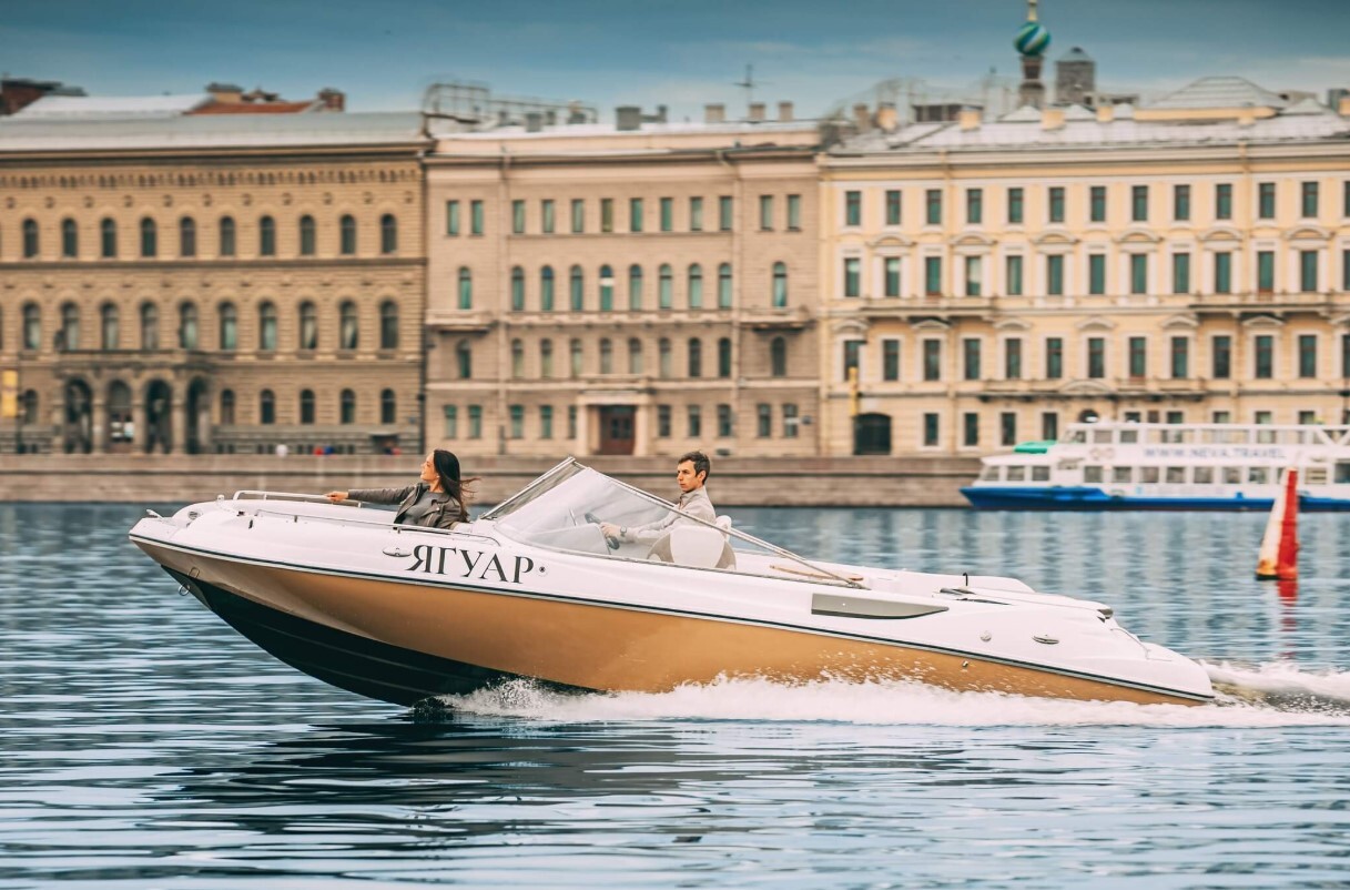 Катер «Ягуар» — прогулка по Неве — фото 14