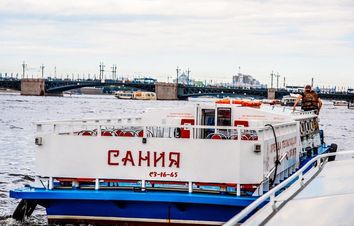 Теплоход «Сания» — прогулка по Неве — фото 14